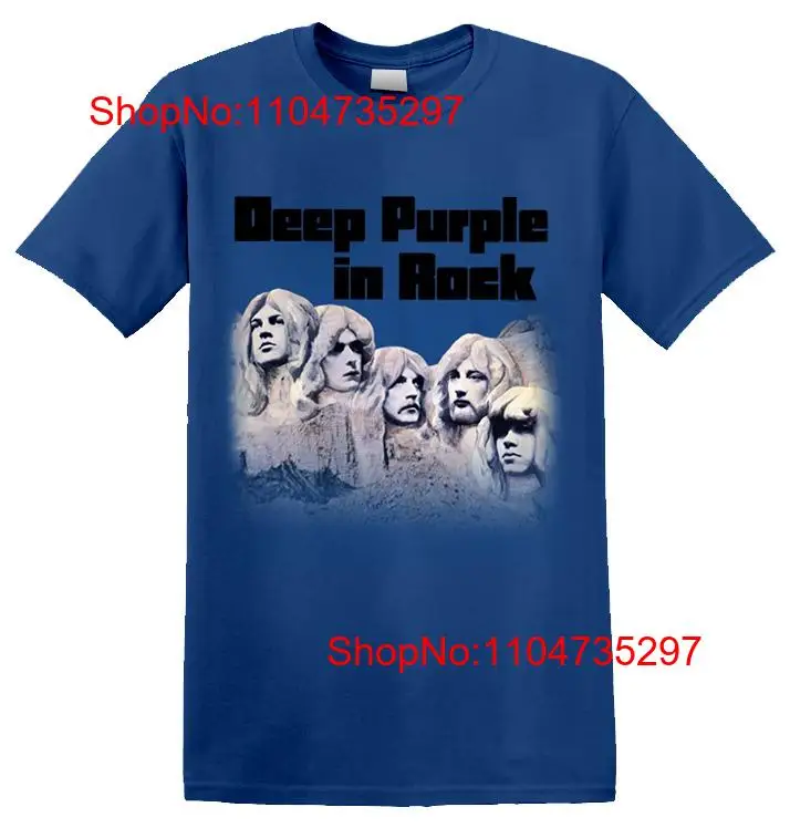 DEEP PURPLE 'In Rock' T Shirt  - Vintage Fashion Jersey ulasan dan harga