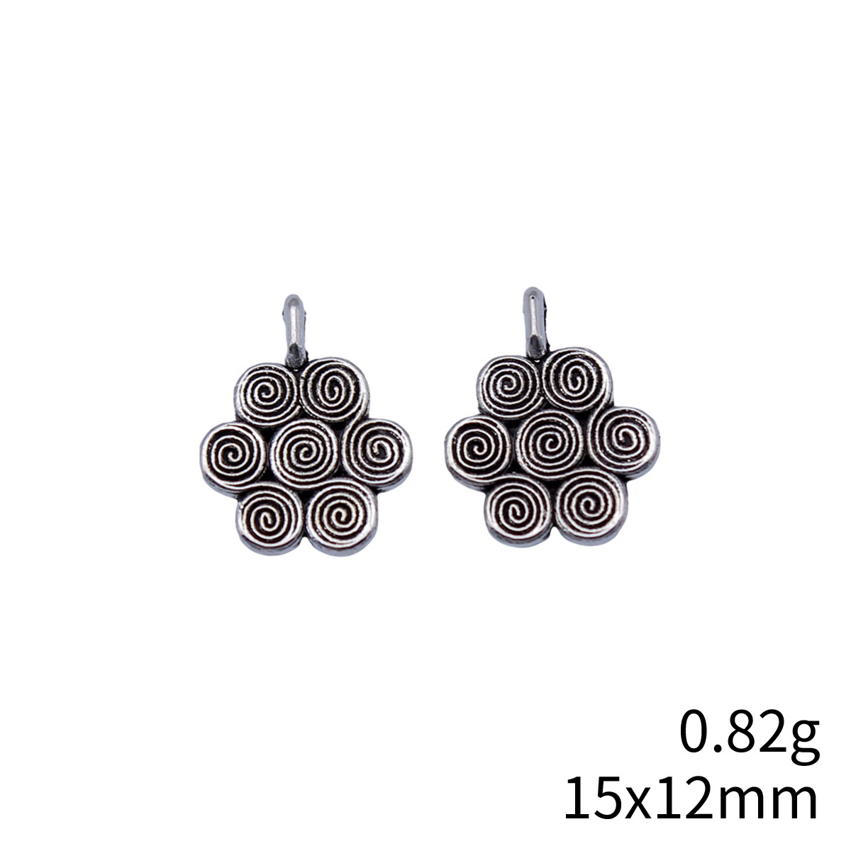 40pcs 15x12mm(0.59x0.47inch) A - Vintage Fashion Online ulasan dan harga