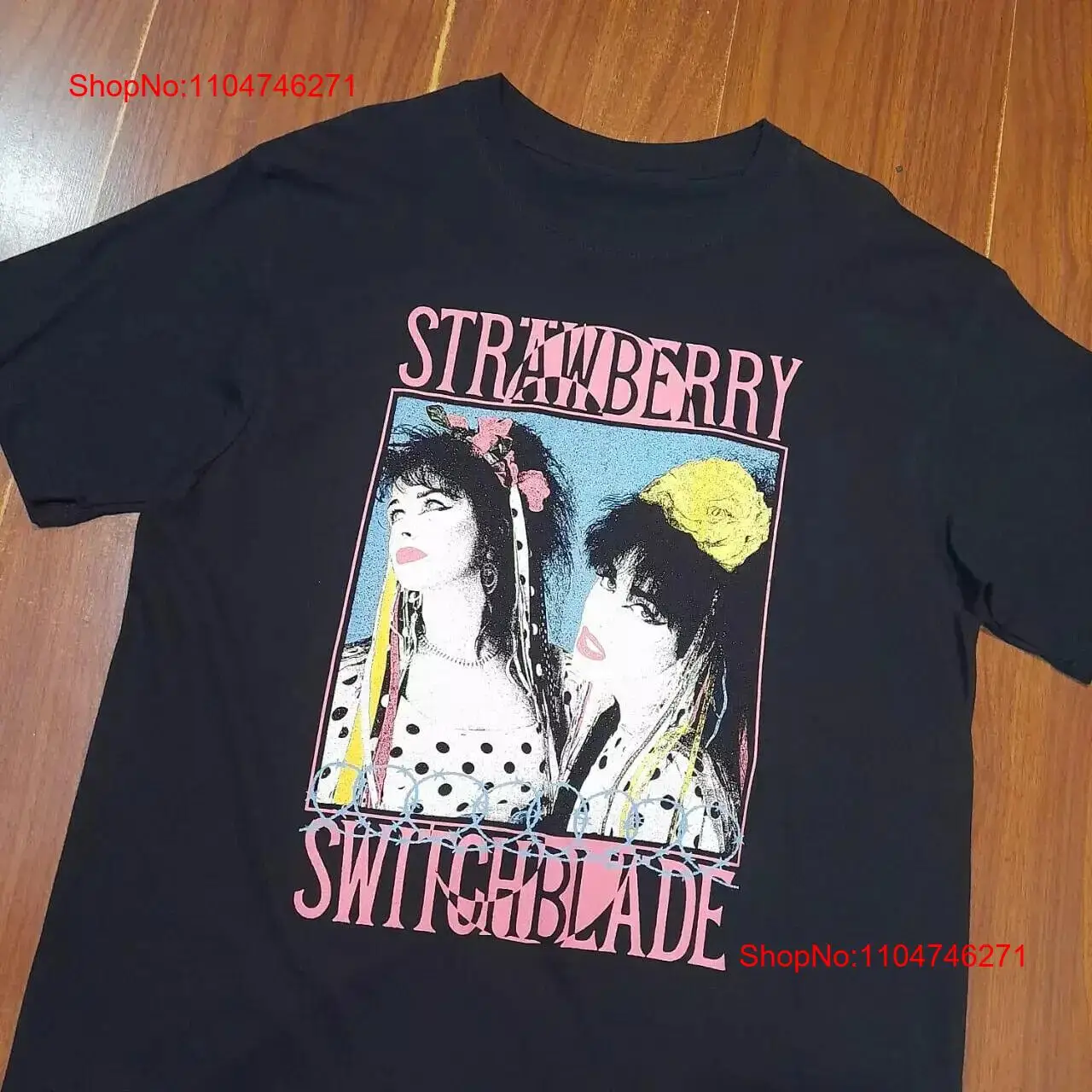 Vintage STRAWBERRY SWITCHBLADE - Vintage Fashion Jersey ulasan dan harga