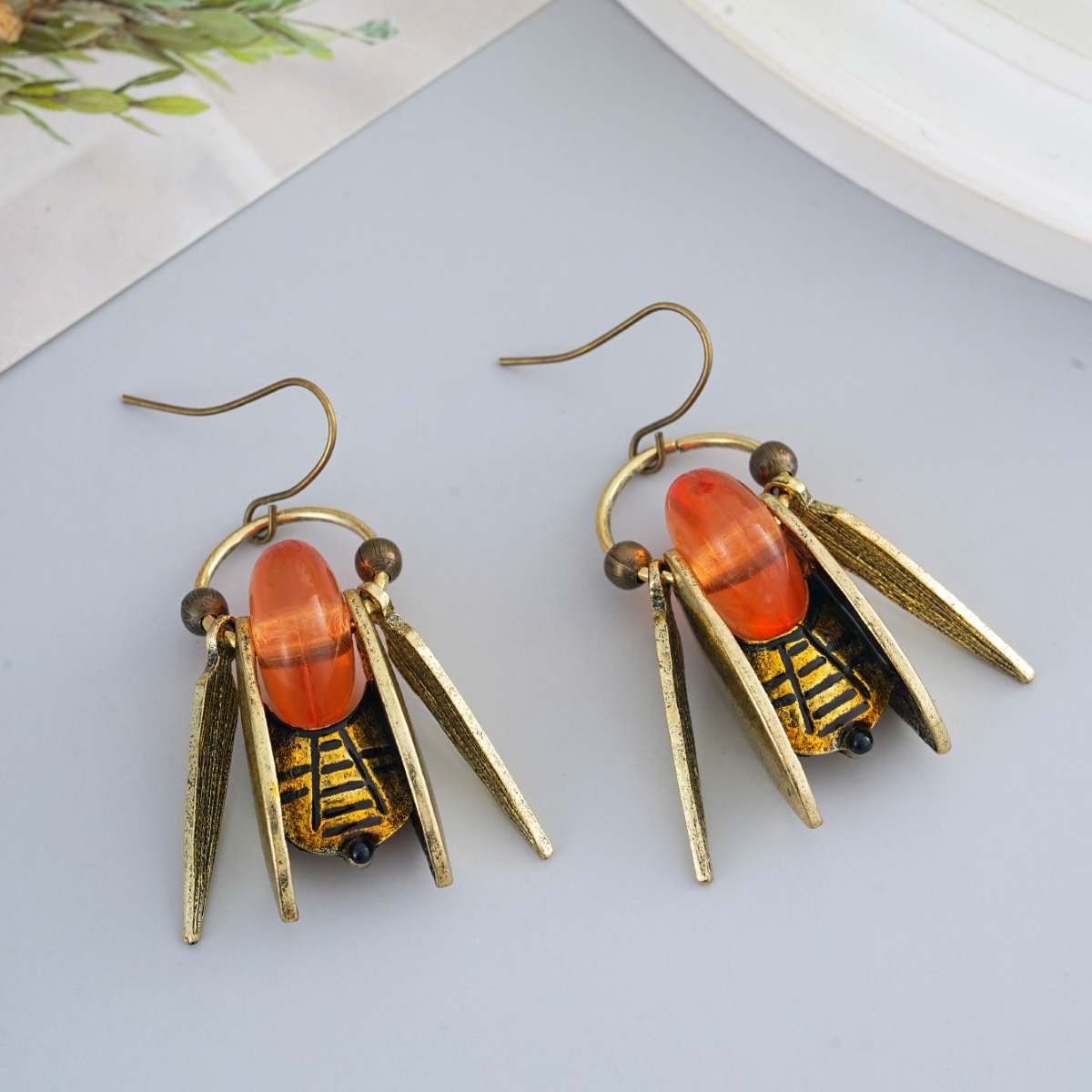 Bee Insect Summer Couple Earri - Vintage Fashion Stores ulasan dan harga