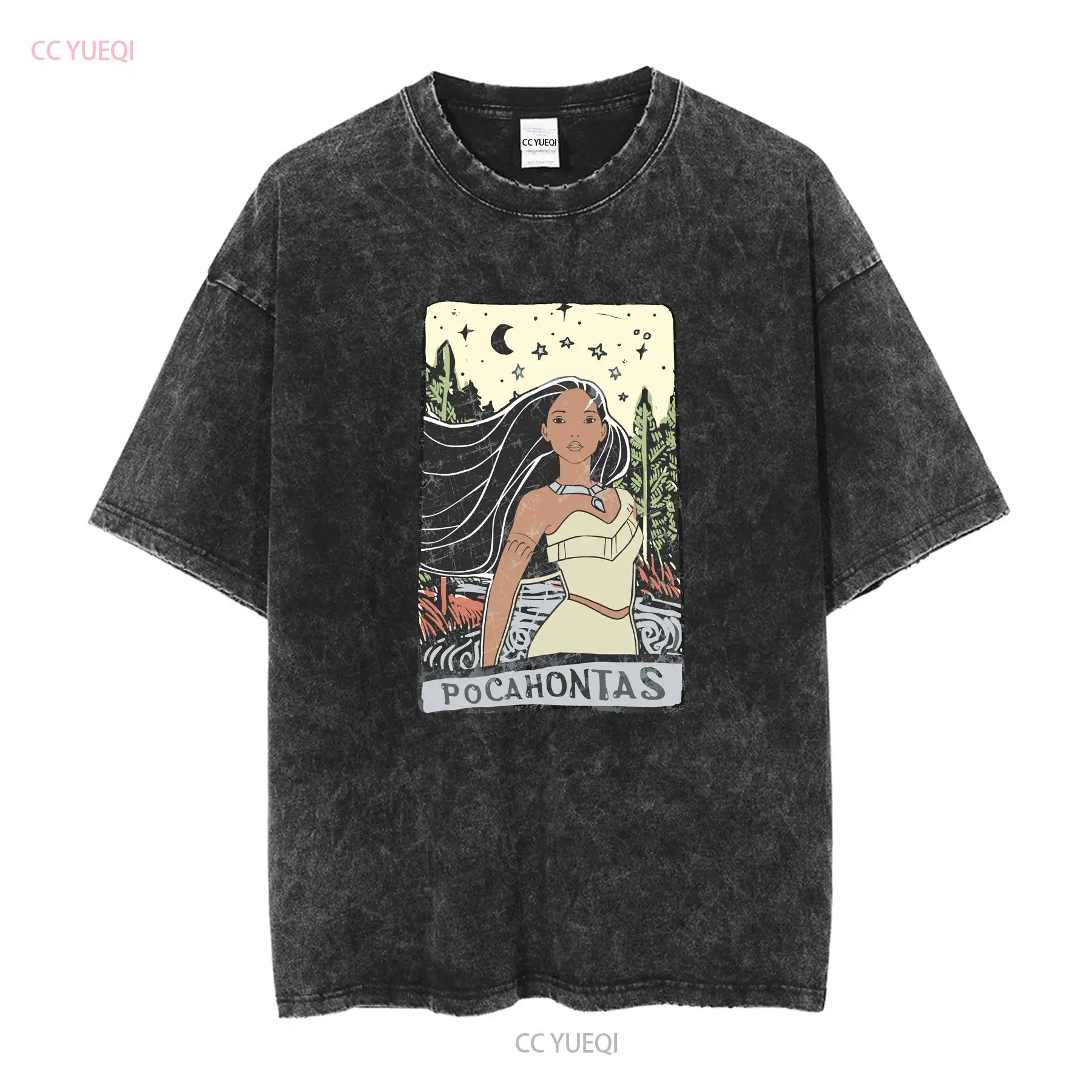 Pocahontas T Shirt Sizes Cotto - Vintage Fashion Jersey ulasan dan harga