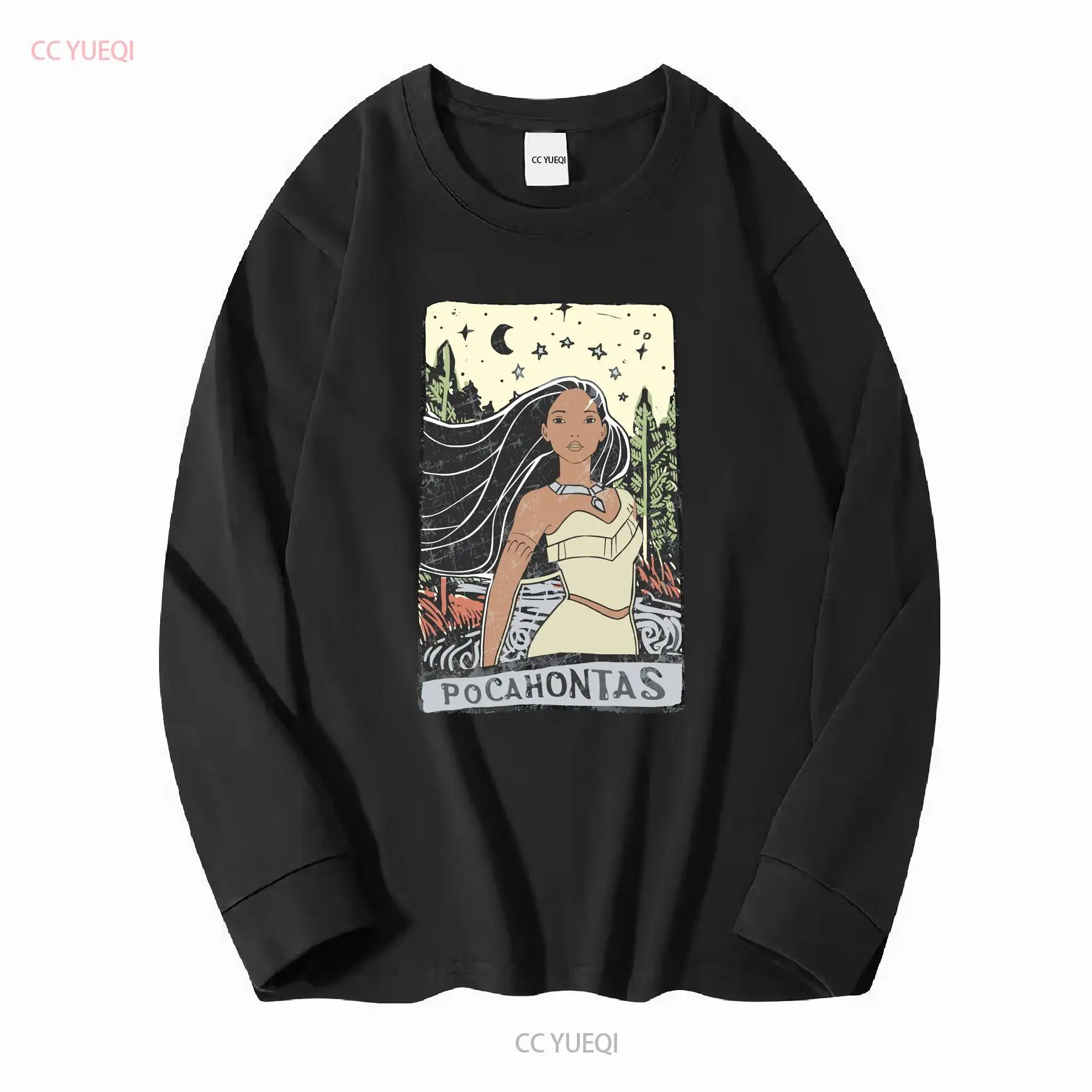 Pocahontas T Shirt Sizes Cotto - Vintage Fashion Jersey ulasan dan harga