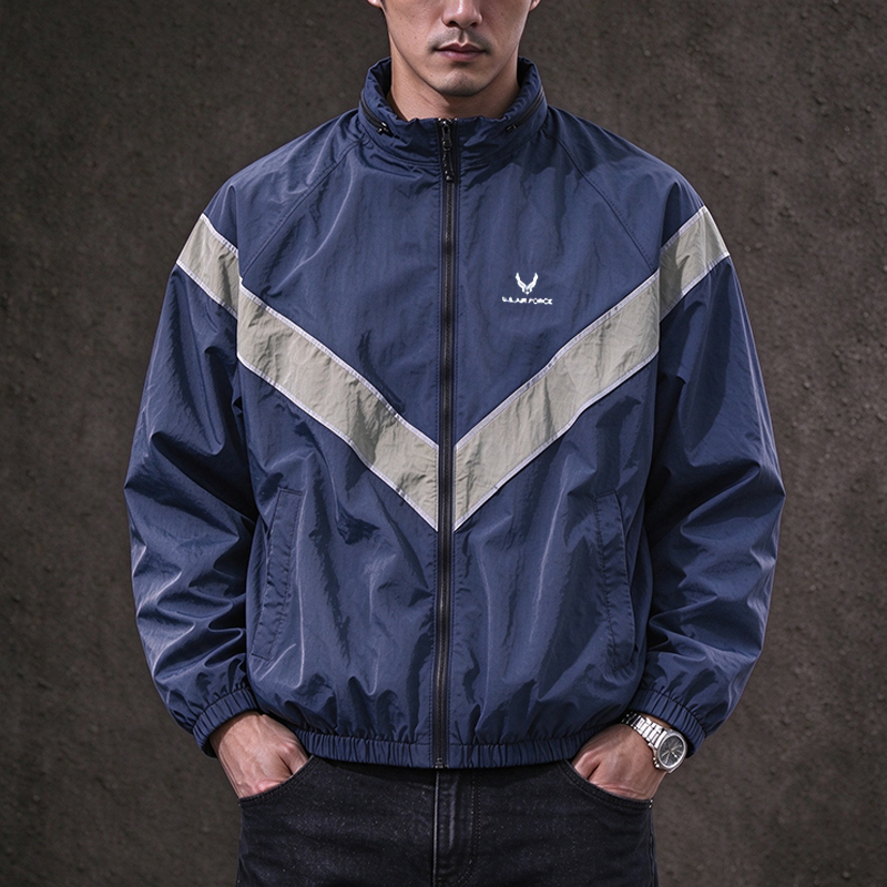 Men Vintage IPFU Military Wind - Vintage Windbreaker Nylon ulasan dan harga