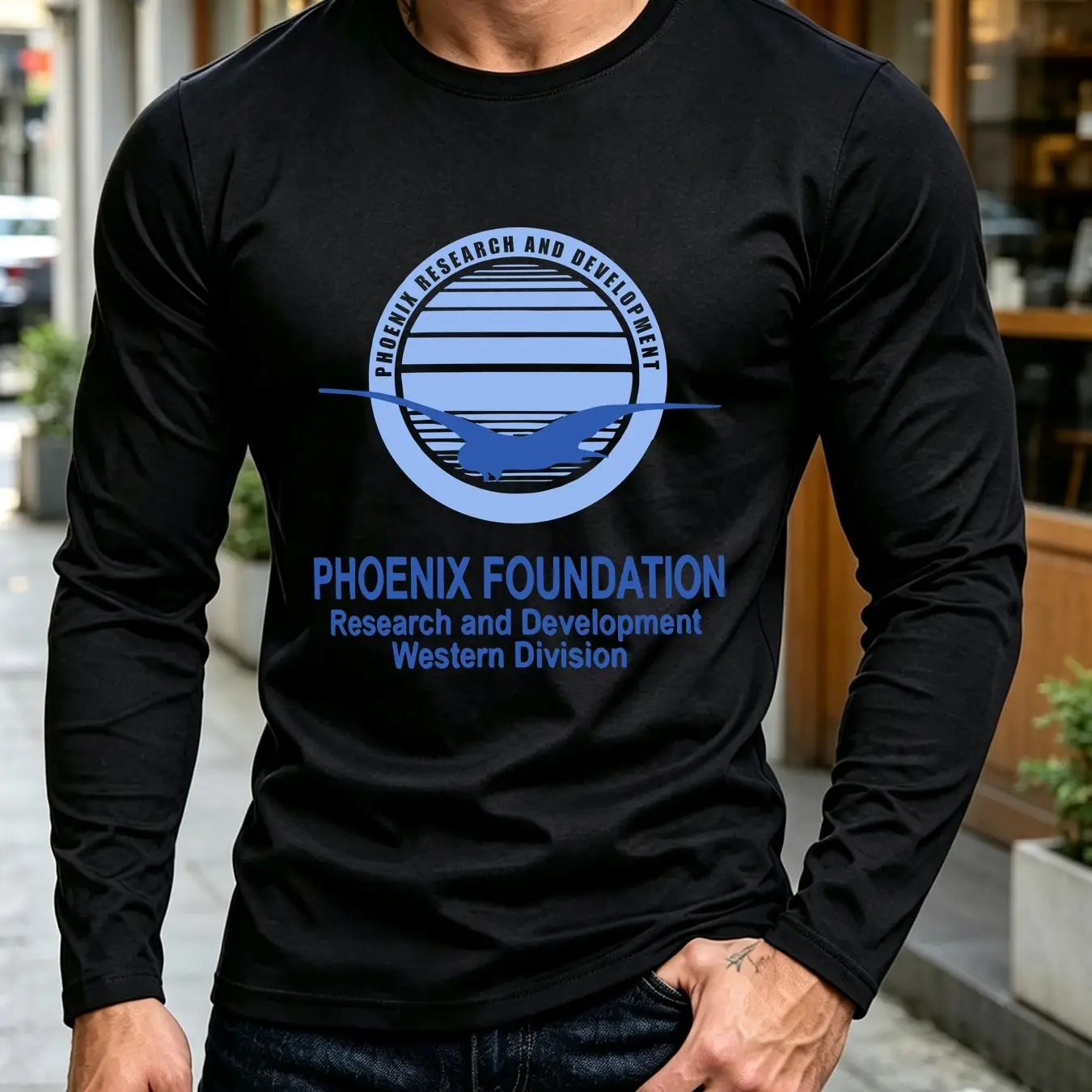 washed T Shirt Phoenix Foundat - Vintage Fashion Research ulasan dan harga