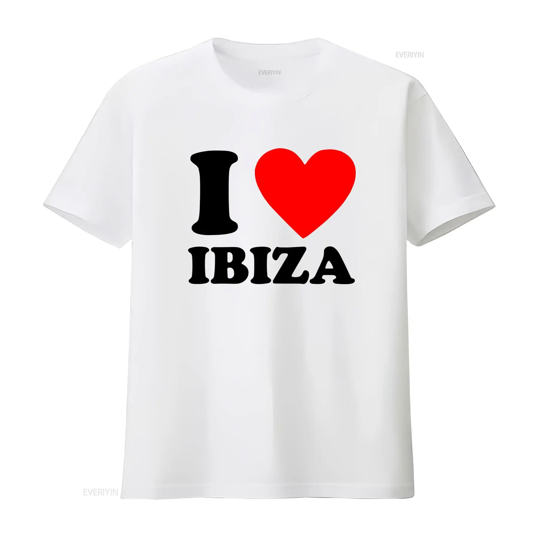 I Love Heart Ibiza Holiday T S - Vintage Fashion Jersey ulasan dan harga