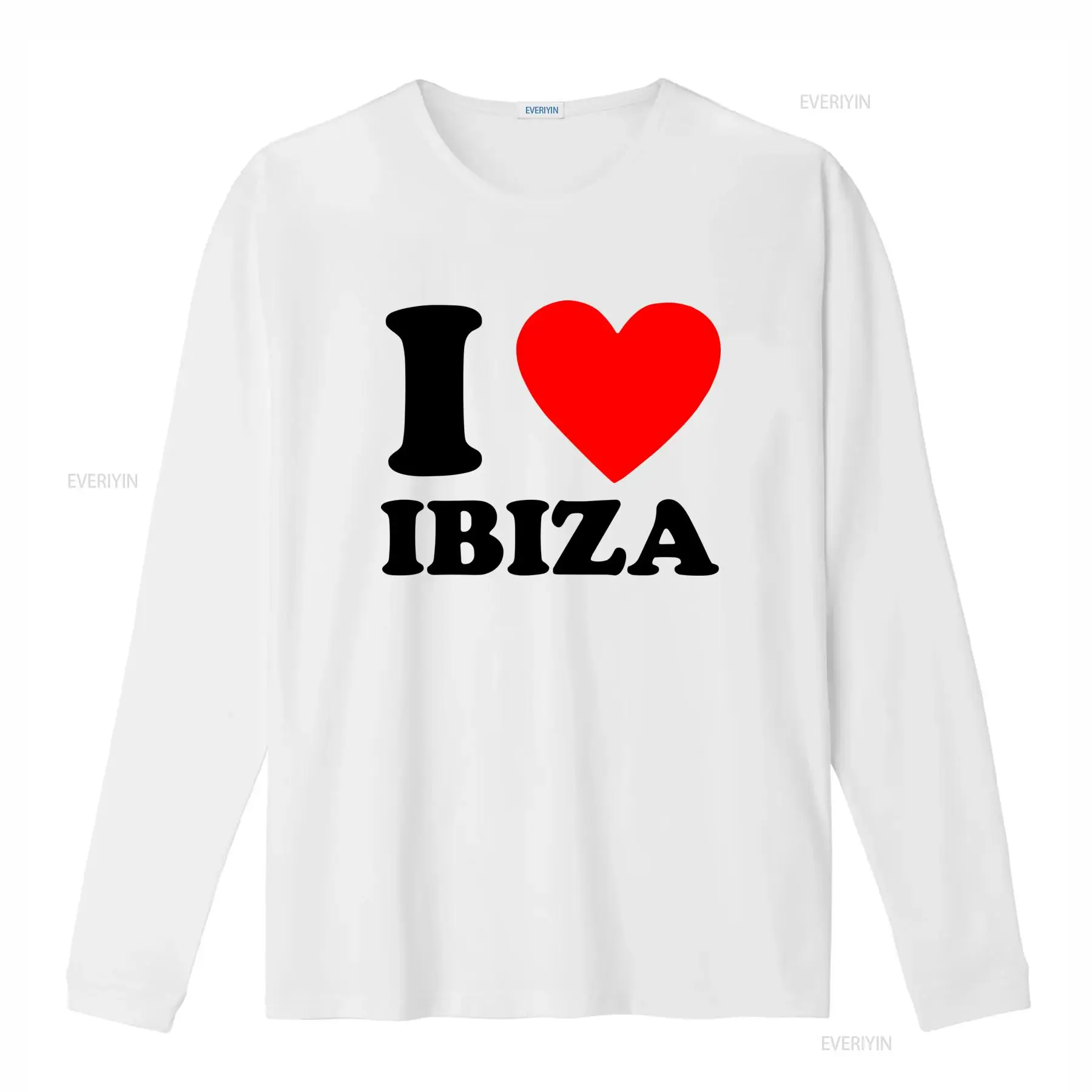I Love Heart Ibiza Holiday T S - Vintage Fashion Jersey ulasan dan harga
