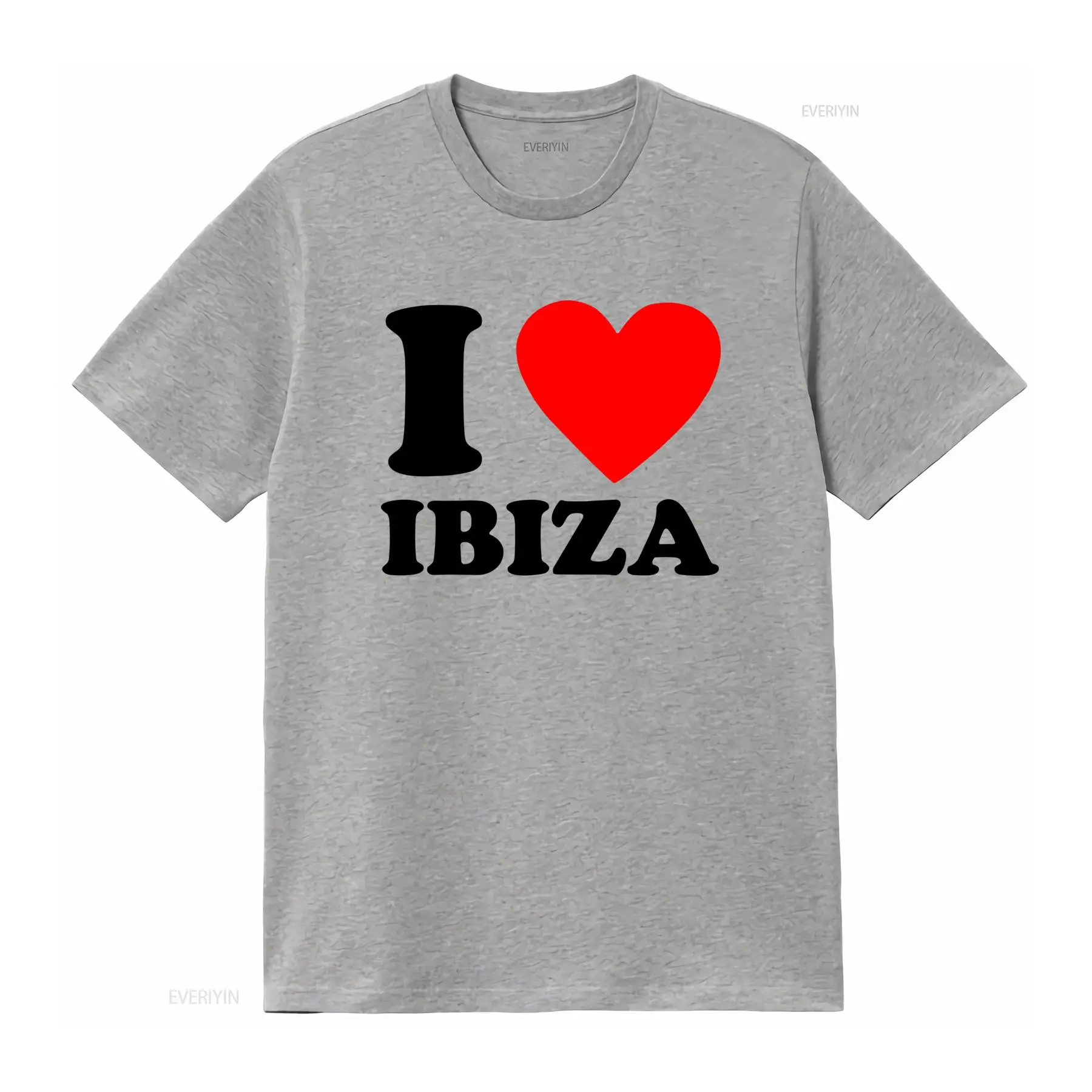 I Love Heart Ibiza Holiday T S - Vintage Fashion Jersey ulasan dan harga