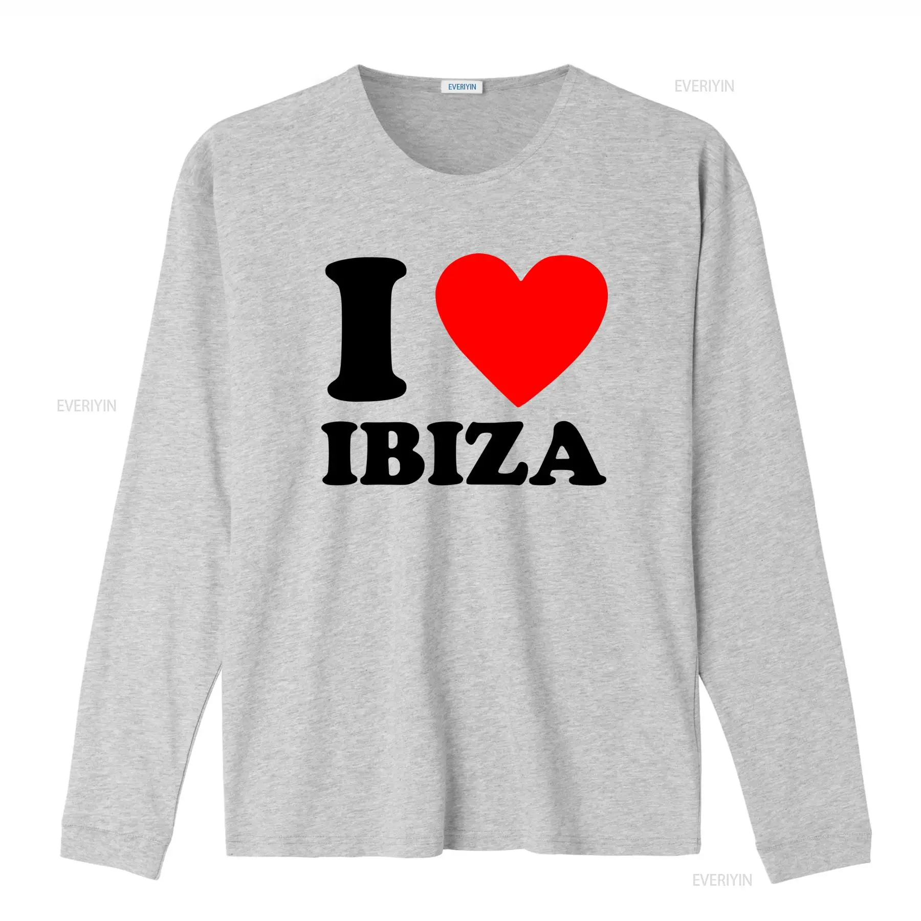 I Love Heart Ibiza Holiday T S - Vintage Fashion Jersey ulasan dan harga