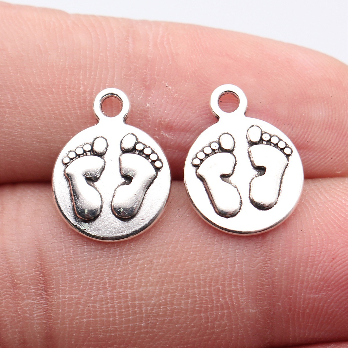 20pcs 17x13mm Antique Silver C - Vintage Fashion Stores ulasan dan harga